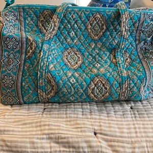 Blue Duffle Bag- Vera Bradley